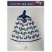 Crochet Top Hand Towel / Tea Towel - Blue Roosters Crochet Top Hand Towel / Tea Towel - Blue Roosters